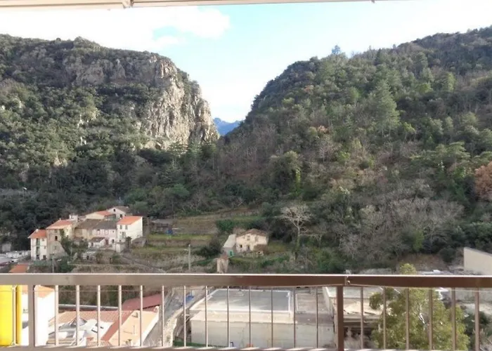 Cosy Avec Balcon Et Parking - Proche Cures Et Centre Ville, Wifi, Animaux Acceptes - Fr-1-703-39 Apartman Amélie-les-Bains-Palalda